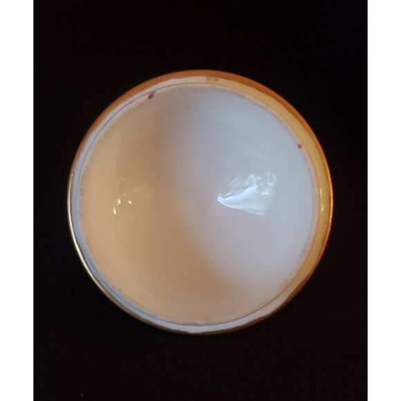 Limoges Elite France Sugar Bowl Pedestal Creamer Gold Floral SM Vtg 1896 Antique - Picture 8 of 12